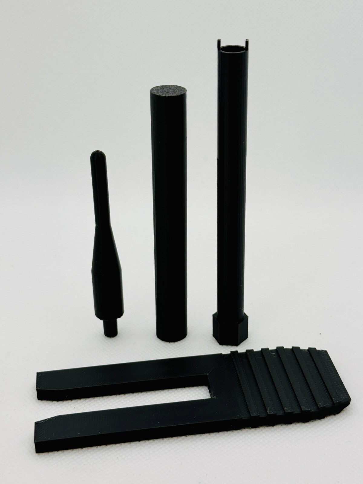 Simson 3D-Druck Werkzeug-Set – Kolbengabel, Führungsdorn Ø12 mm & Getriebe-Einst