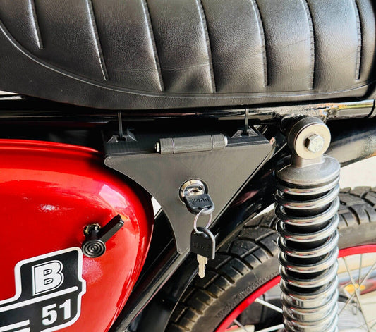 Simson S51 | S50 Werkzeugfach, Toolbox - abschließbarer Kofferraum